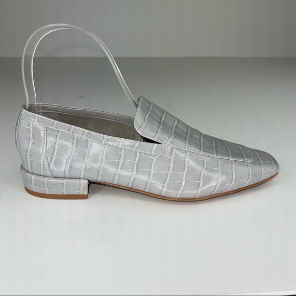 Jeffery Campbell Marko Gray Crocodile Loafer 7.5 - Picture 5 of 11